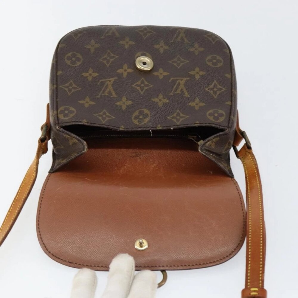 LOUIS VUITTON Monogram Saint Cloud MM Shoulder Bag M51243 LV Auth 149537 - Picture 13 of 16